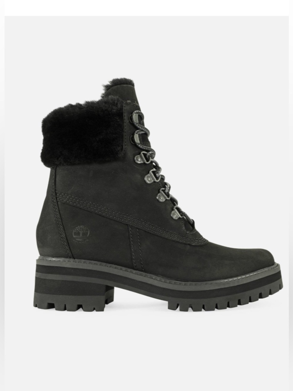 TIMBERLAND COURMAYEUR VALLEY 6” WATERPROOF SHEARLING BOOTS A2947 SIZE 7.5